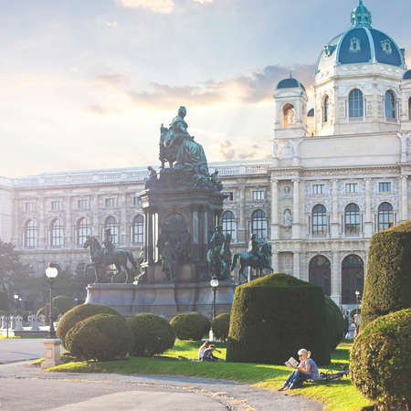 The Kunsthistorisches Museum (English Museum of Art History) of Vienna - Austriaのeditorial素材
