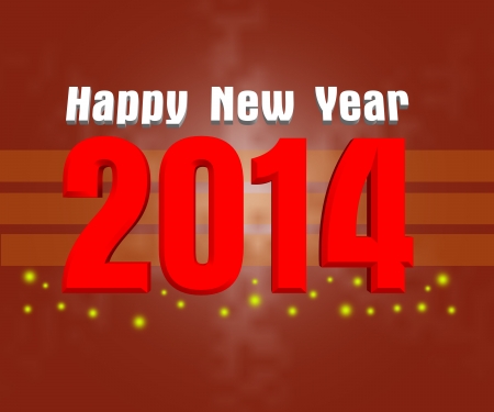vintage new year card with glow backgroundの写真素材