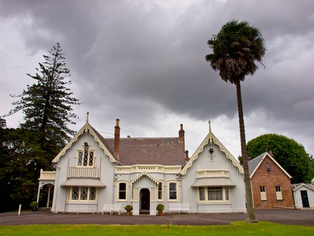 Victorian style historic library in Auckland, New Zealandのeditorial素材
