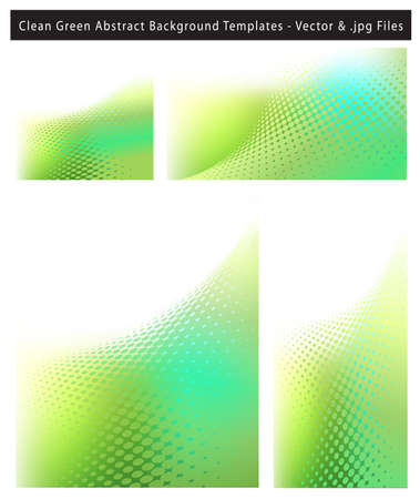 Abstract blue green dots design background vector or jpg template for various artworks, graphics, cards, banners, ads and much more. Plenty of space for text.のイラスト素材