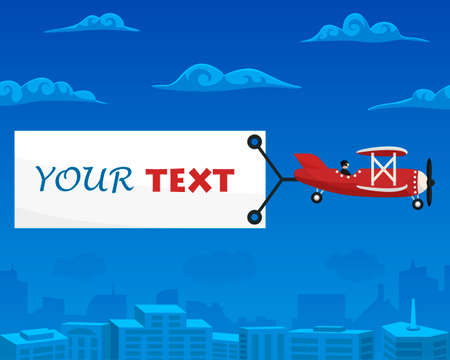 Airplane vector illustrationのイラスト素材