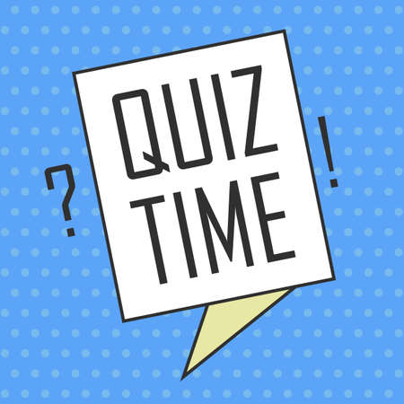 Quiz concept. Vector illustration. Element template for design.のイラスト素材