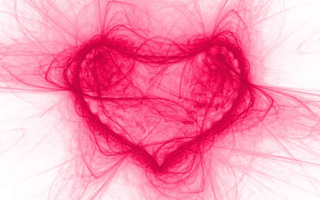 abstract heartの写真素材