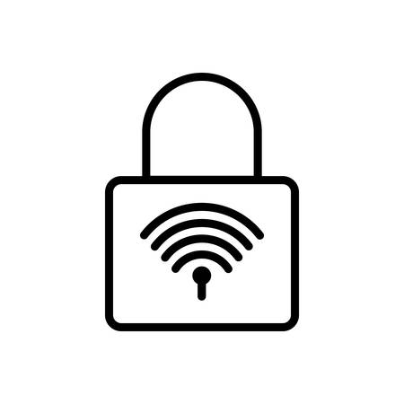 Secureline iconのイラスト素材
