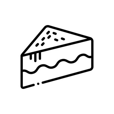 Piece of cake iconのイラスト素材