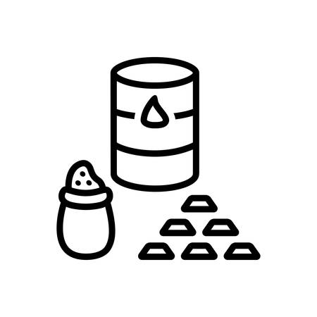Icon for commodities, tradeのイラスト素材