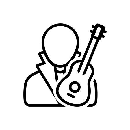 Musician iconのイラスト素材