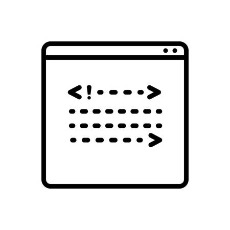 Coading iconのイラスト素材