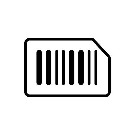 Barcode iconのイラスト素材