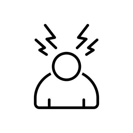 Stress iconのイラスト素材