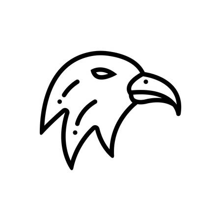 Icon for eagle ,animalのイラスト素材