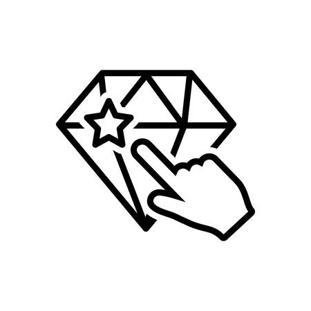 Perfectionist iconのイラスト素材