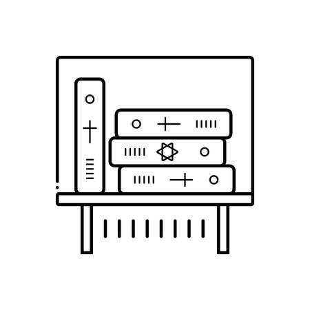 Book exhibit iconのイラスト素材