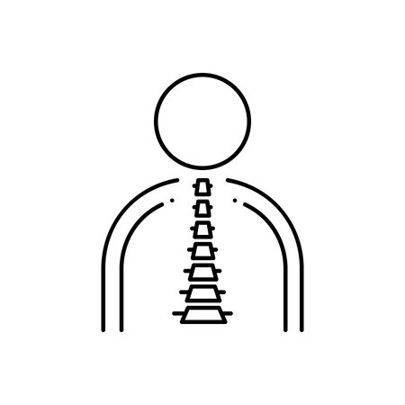 Backpain iconのイラスト素材