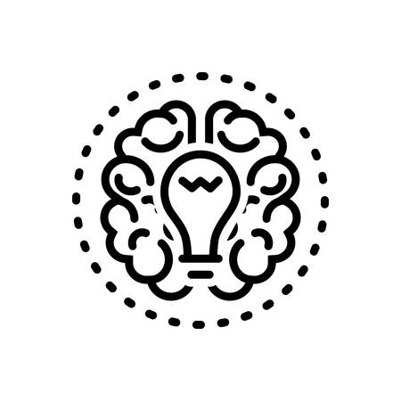 Brainstorming iconのイラスト素材