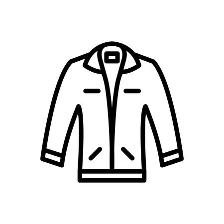 Icon for jacket  ,coatingのイラスト素材