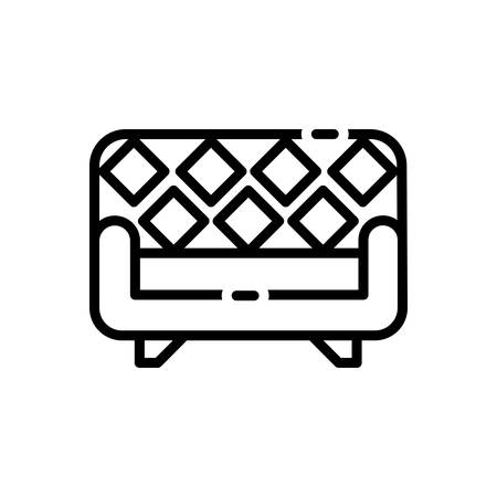 Icon for sofa,furnitureのイラスト素材