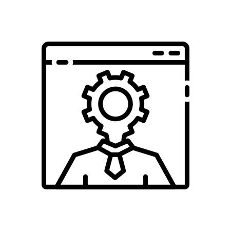 Icon for seo,specialistのイラスト素材