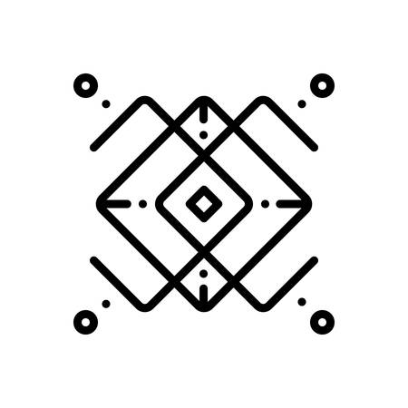 Icon for Monoline,logoのイラスト素材