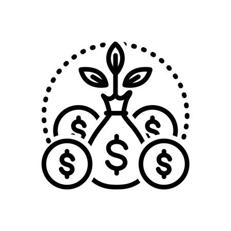 Icon for Profitability,beneficialのイラスト素材