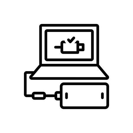 Icon for connect,addのイラスト素材