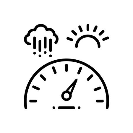 Icon for barometric,baricのイラスト素材