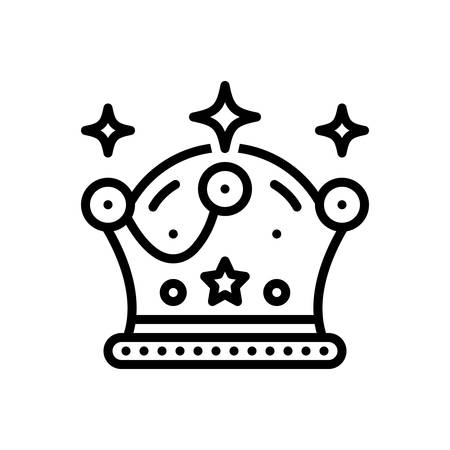 Icon for crown,diademのイラスト素材