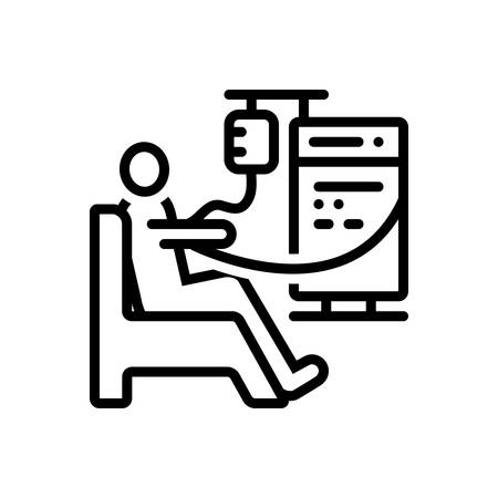 Icon for dialysis,kidneyのイラスト素材