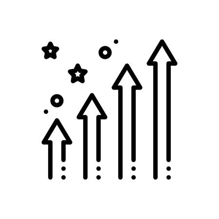 Icon for enhancing,increaseのイラスト素材