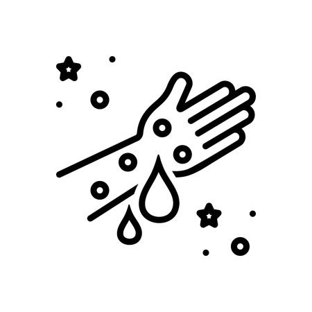 Icon for hemophilia,diseaseのイラスト素材