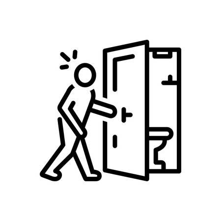 Icon for incontinence,incontinencyのイラスト素材