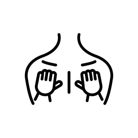 Icon for massage,relaxingのイラスト素材