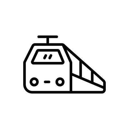 Icon for train,subwayのイラスト素材