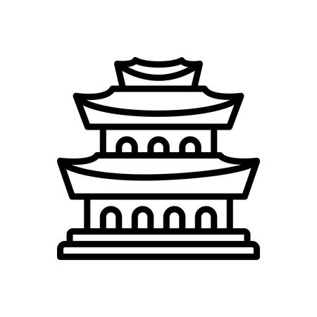 Icon for china,chinatownのイラスト素材