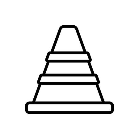 Icon for traffic cone, safetyのイラスト素材