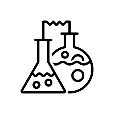 Icon for chemistry,patholologyのイラスト素材