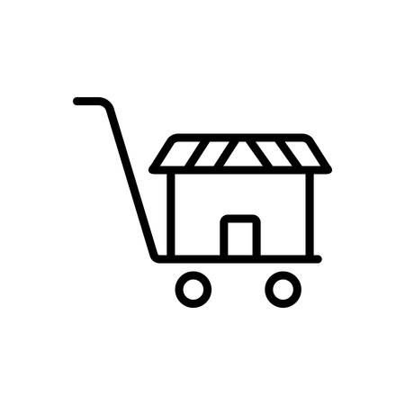 Icon for supermarket,basketのイラスト素材