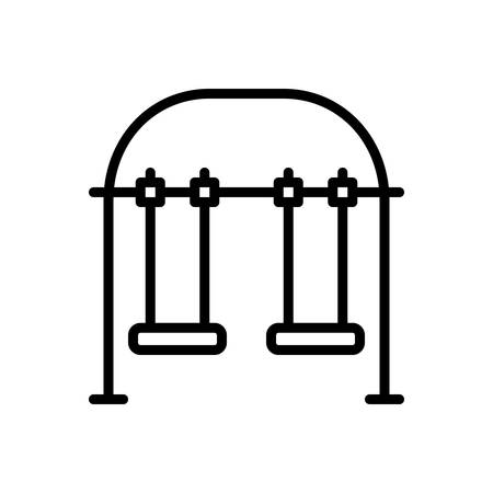 Icon for swing,hammockのイラスト素材