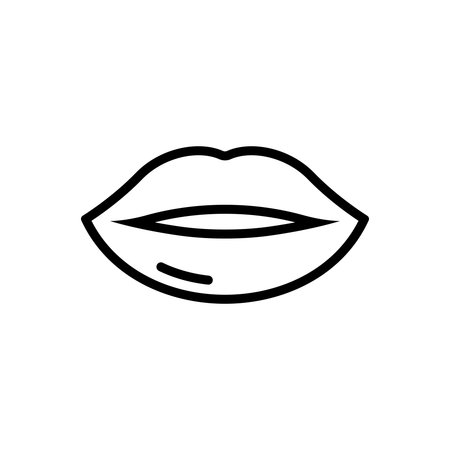 Icon for lips,kissingのイラスト素材