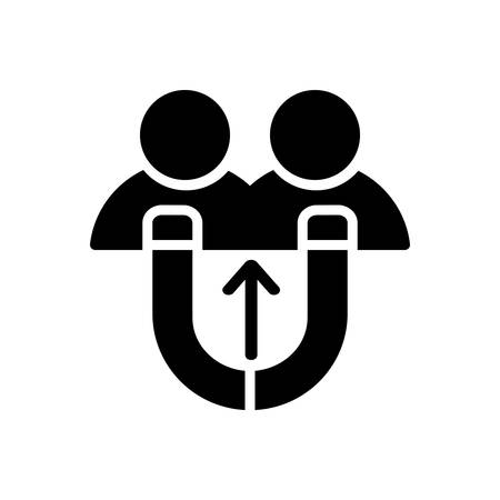 Attracting iconのイラスト素材