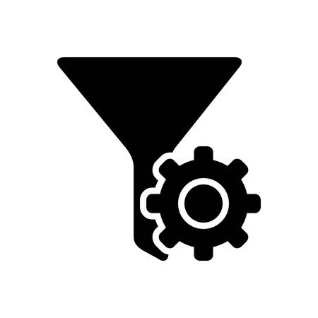 Filter settings iconのイラスト素材