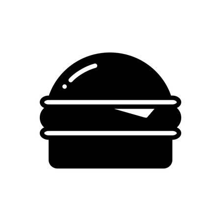 Burger iconのイラスト素材