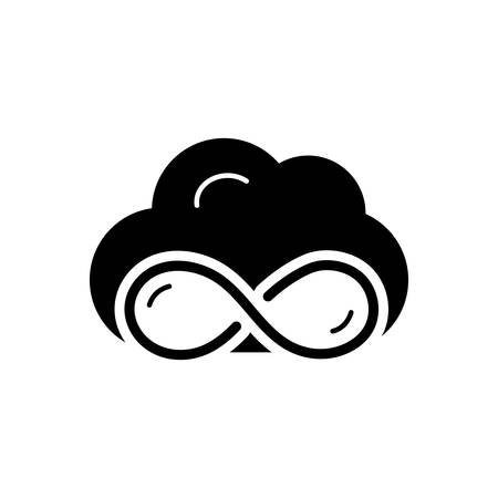 Unlimited iconのイラスト素材