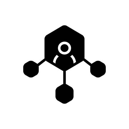Network connection iconのイラスト素材