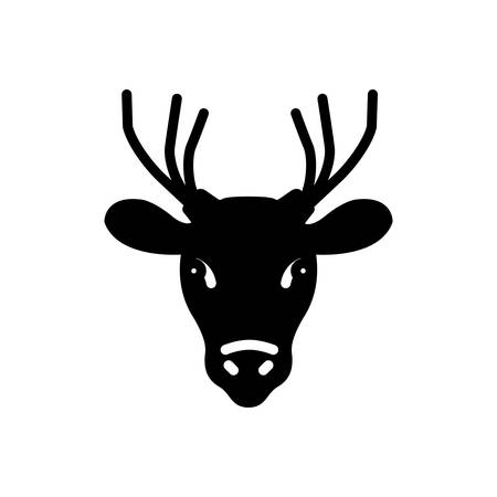 Icon for deer ,animalのイラスト素材