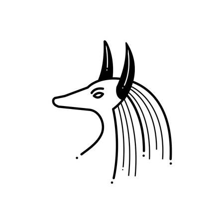 Egyptian iconのイラスト素材