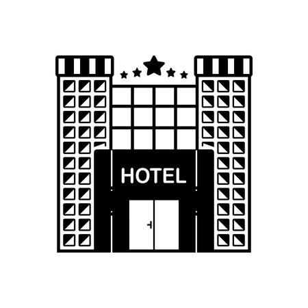 Hotel iconのイラスト素材