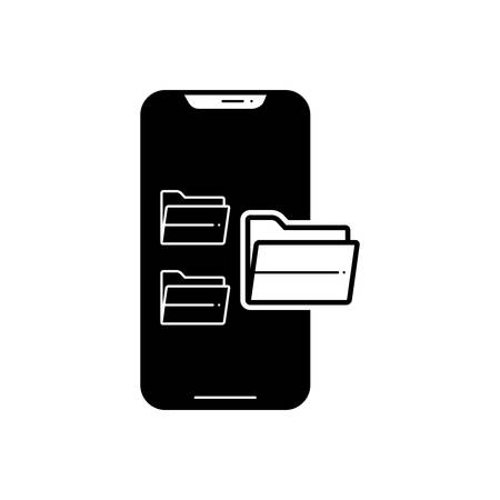 Folders iconのイラスト素材