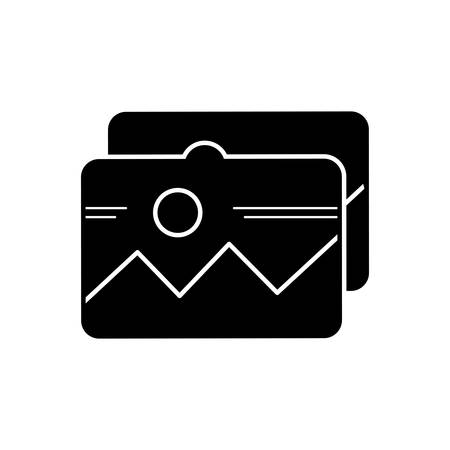 Photos app iconのイラスト素材