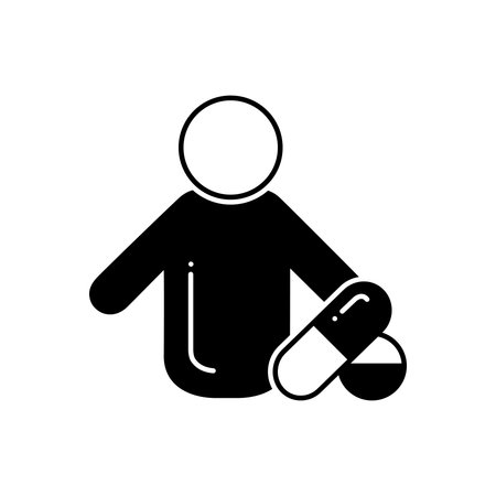 Child patient iconのイラスト素材